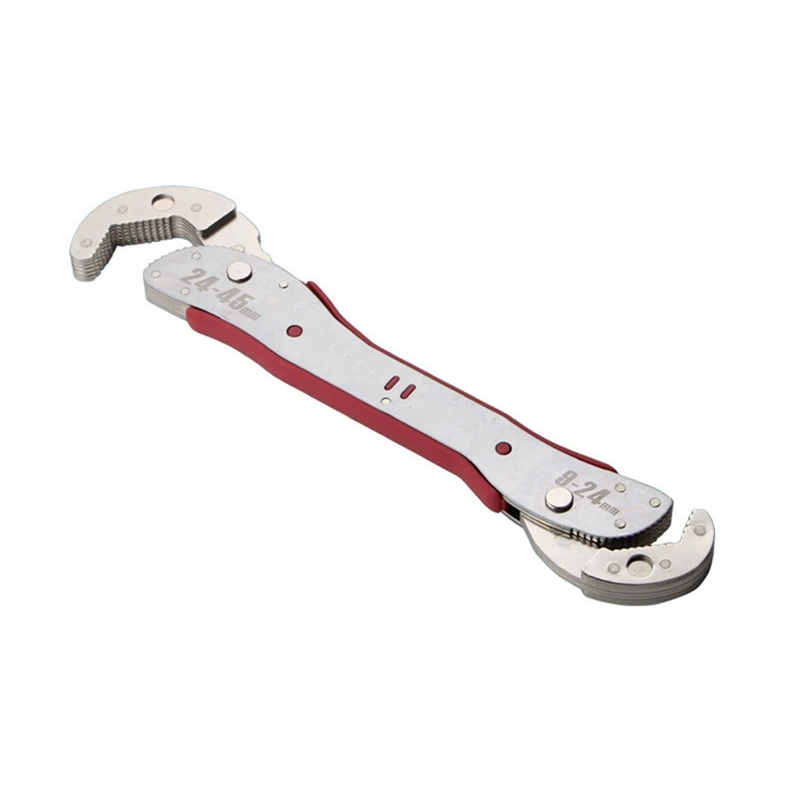 

Universal Wrench Universal Multifunctional Wrench Quick Tube Pliers Dual-Purpose Open-Ended Adjustable Wrench Durable