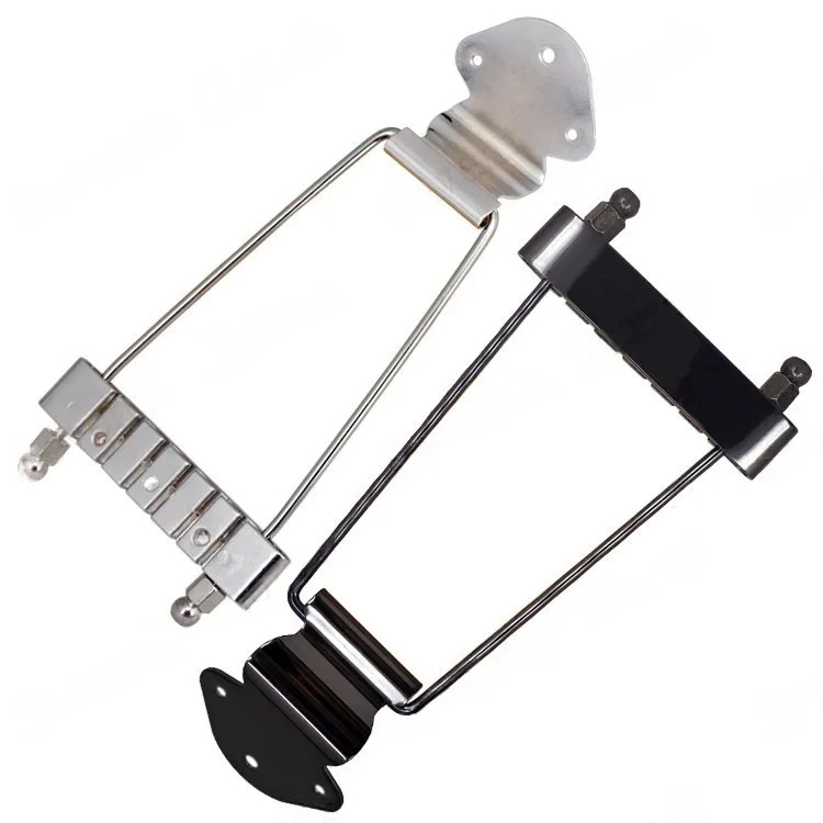 

Полуполый бридж для электрогитары, бридж хвостовика, полый хвостовик гитарного моста JAZZ