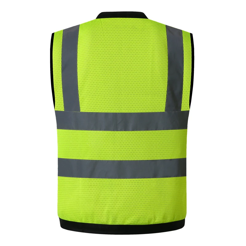 Reflective Safety Vest for Work with Pockets Safety Vest Engineer Hi Vis Mesh Safety Vest Reflective Surveryor