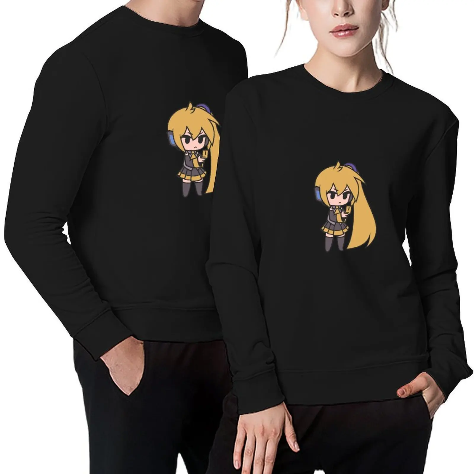 

Akita Neru Vocaloid Chibi Pullover men clothing anime clothing men's sweat-shirt japanese style sports sweatshirt man
