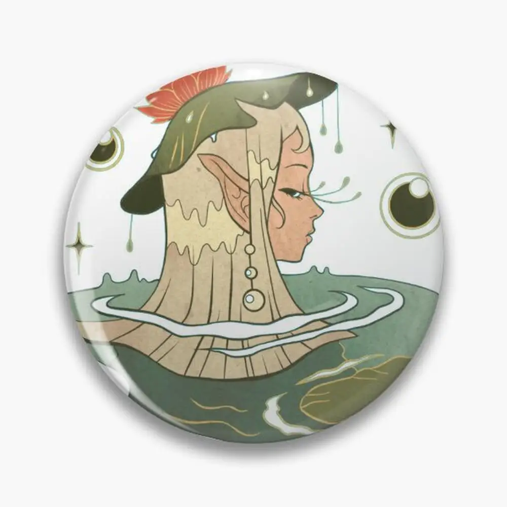 Fairy core aesthetic fantastic elf mythology  Pin Buttons Brooches  Jewelry Accessory Customize Brooch Fashion Lapel Badges