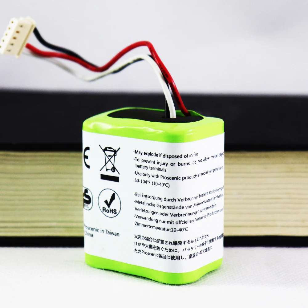 High Quality 2600mAh 14.4V for proscenic battery pack Pro-JOJO Sweeper Robotics vacuum cleane