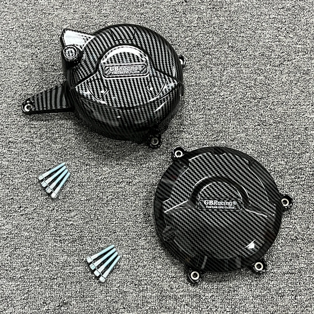 

Motocrosss Engine Cover Protection Case For DUCATI Panigale V2 2020-2024 RACE 959 2016-2019 RACE Carbon Fiber Texture