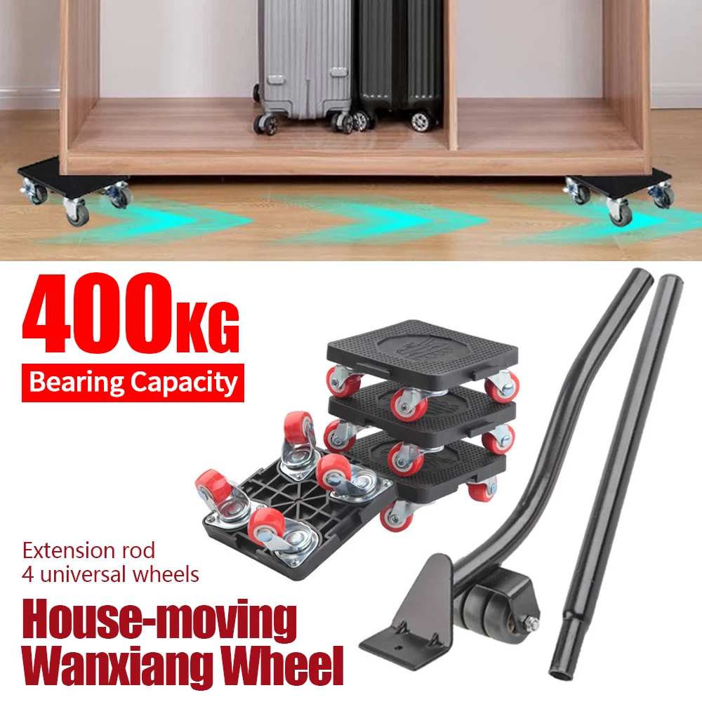 Heavy Duty Furniture Lifter Roller 360-degree flexible rotation Labor-Saving Appliance Lift Slider for Large Furniture Handling