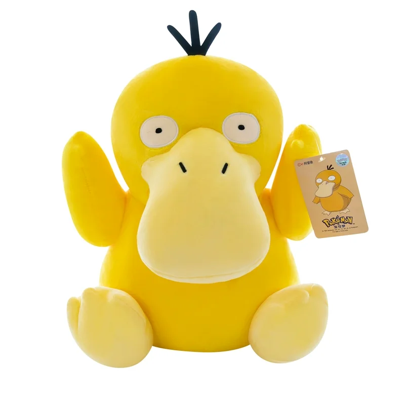 Original Psyduck Plush Toy Soft Psykokwak Enton Anime Stuffed Plush Doll Cartoon Sofa Pillow Birthday Christmas Holiday Gift