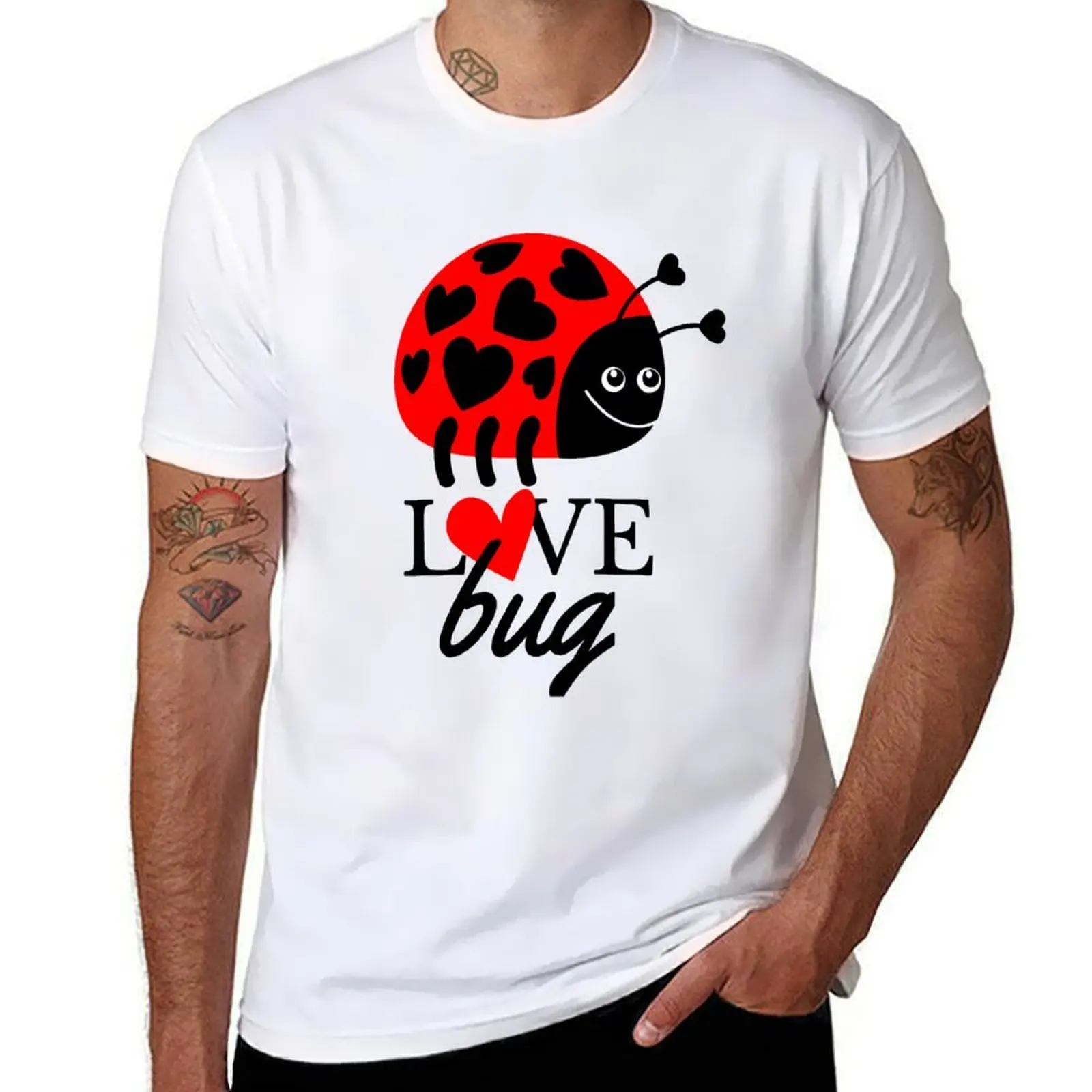 

Love Ladybug shirt Cute Ladybug Coffee Adorable Cute Gift Cute I T-Shirt man t shirt designer t shirt personalised T-Shirt