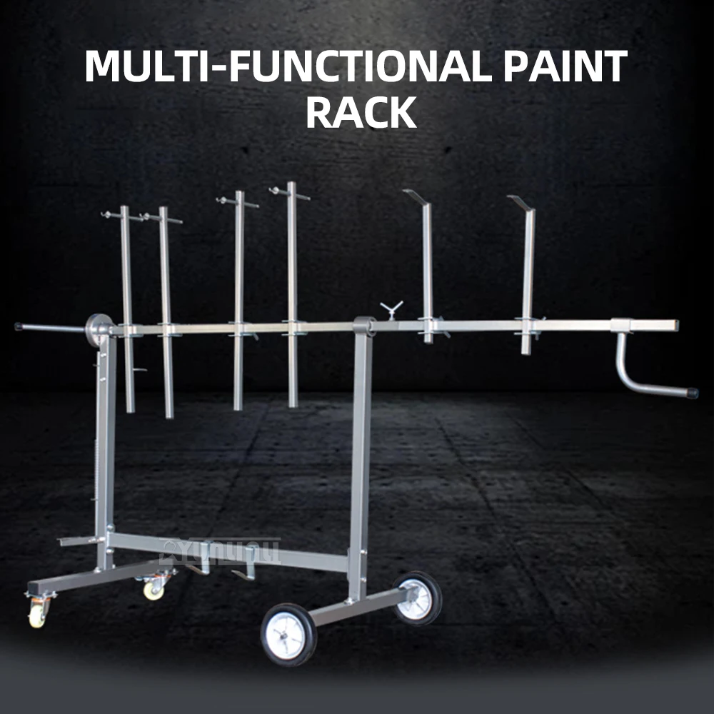 Multifunctional paint rotating rack, auto repair bumper bracket, titanium repair tool