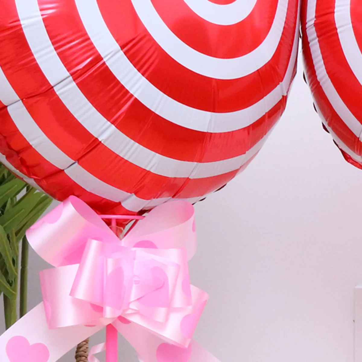 

3pcs Aluminum Foil Balloon Lollipop Design Decoration Table Wall Floor Decor Kids Gift Shiny Balloon