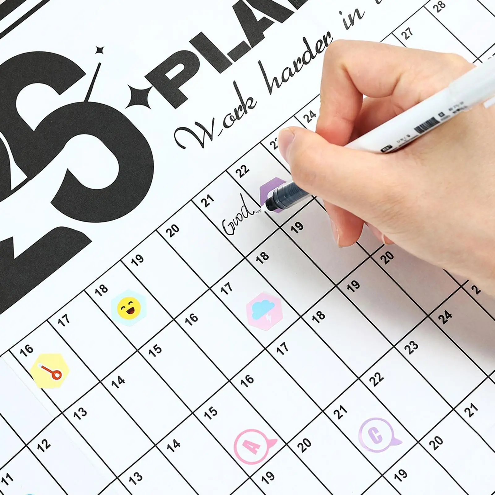 

Calendar For Wall 2026 Large Yearly Organizer Chart Large Wall Calendar For Kids School College Office Home Kitchen Classroom