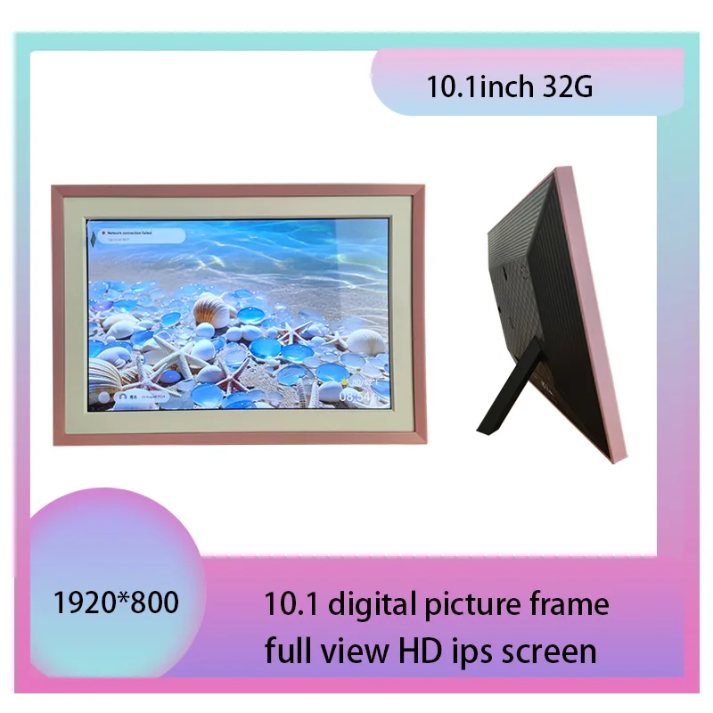 Digital Picture Frame WiFi 10.1Inch Frameo Digital Photo Frame Touch Screen 32G 1280 IPS HD Gift for Mom Birthday Anniversary