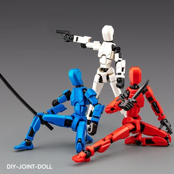 Titan Dummy 13 Action Figure Speelgoed Multi-Jointed Beweegbare Shapeshift Robot Mannequin Dummy Action Model Pop Speelgoed Kid Decora