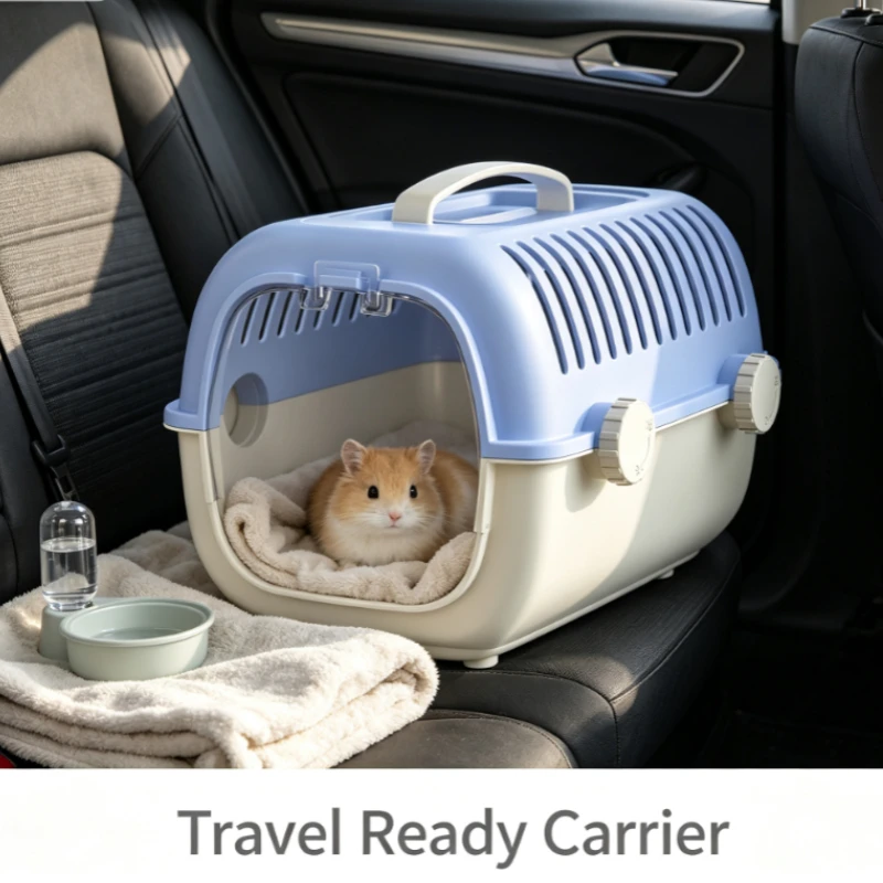 Hamster cage to take out dual-purpose, small pet cage portable to go out Hamster bird cage, suitable for various scenarios
