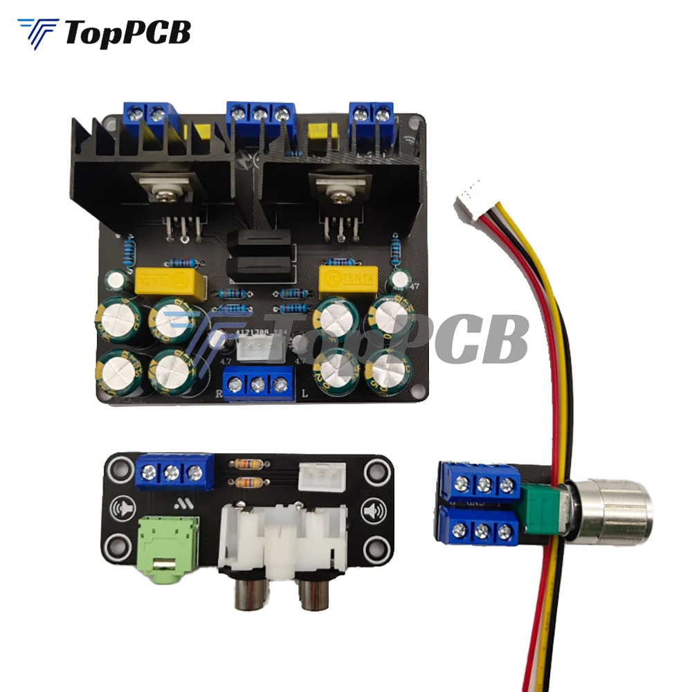 LM1875 Power Amplifier Board Dual Channel 2.0 Stereo Pure Power Amplifier Board DIY Speaker High Power Module