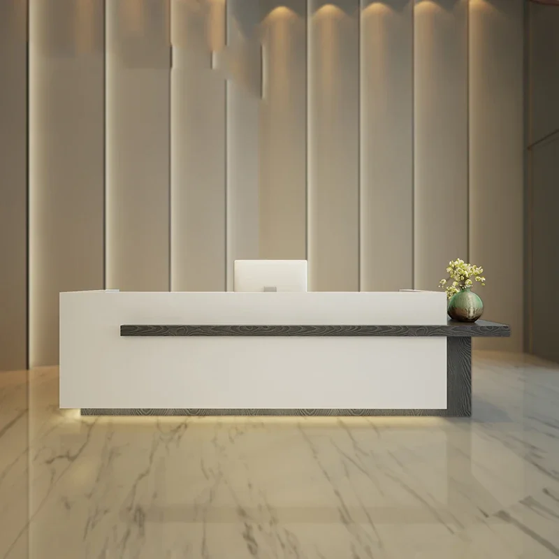 

Hospital Closet Reception Desk Church Pulpit Executive European Reception Desk Lectern Luxury Mesa De Escritorio Furniture WJXP