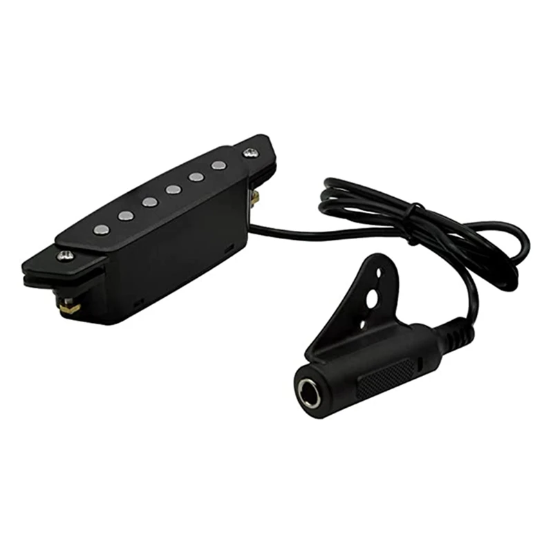 Acoustic Guitar Pickups Guitar Pickups Tail Pin Audio Output Folk Playing Ukulele High Fidelity Passive Acoustic Pickups