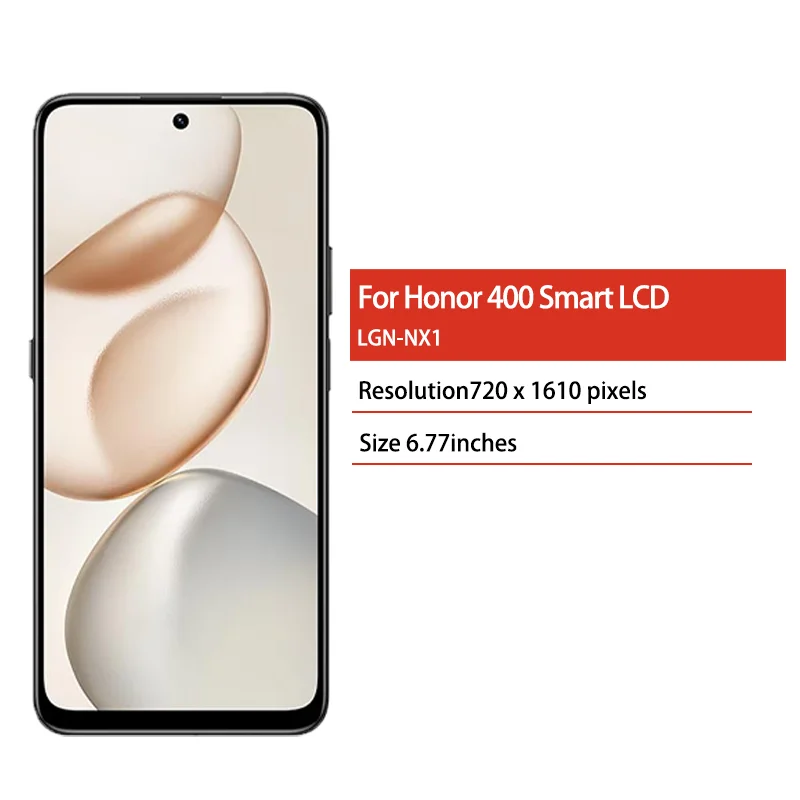 Wysokiej jakości wyświetlacz do Huawei Honor 400 Smart, ekran LCD Honor 400 Smart LGN-NX1, panel dotykowy, digitizer, kompletny moduł. — zdjęcie produktu 2