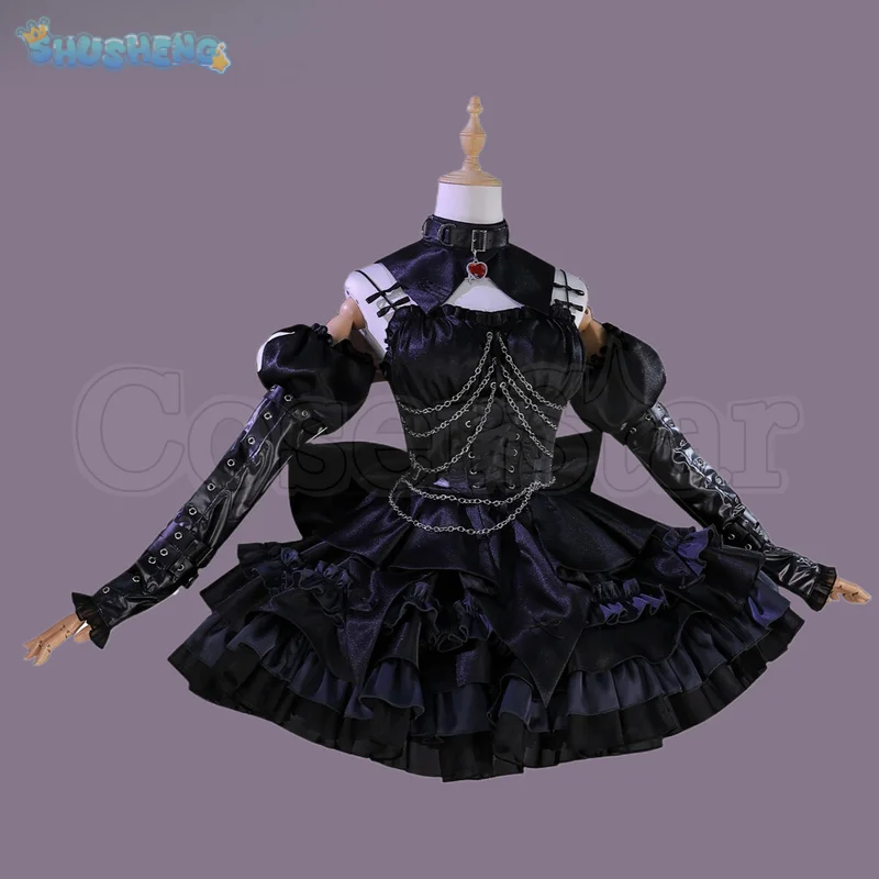 Anime Game Needy Girl Overdose Rain Ame Chan Demon Cosplay Costume Outfit Dress…
