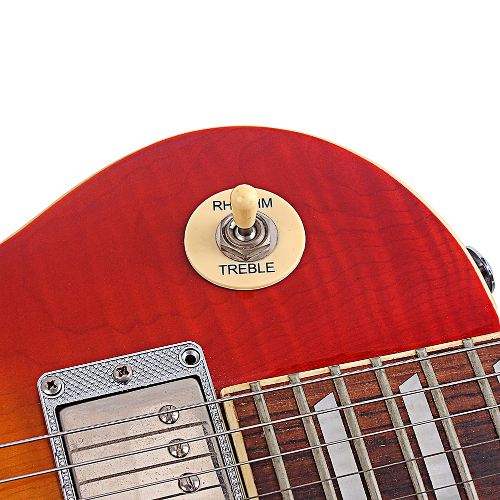 

5 Pcs Switch Washer Guitar Plate Repair Toggle Treble Replace Set Rhythm Ring Upgrade Electric Replacement Parts