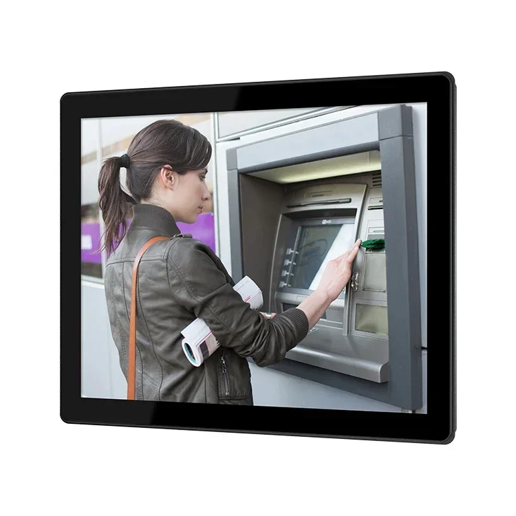شاشة لمس سعوية 15 بوصة i5 Win10 للتحكم الآلي في الكمبيوتر الصناعي المدمج