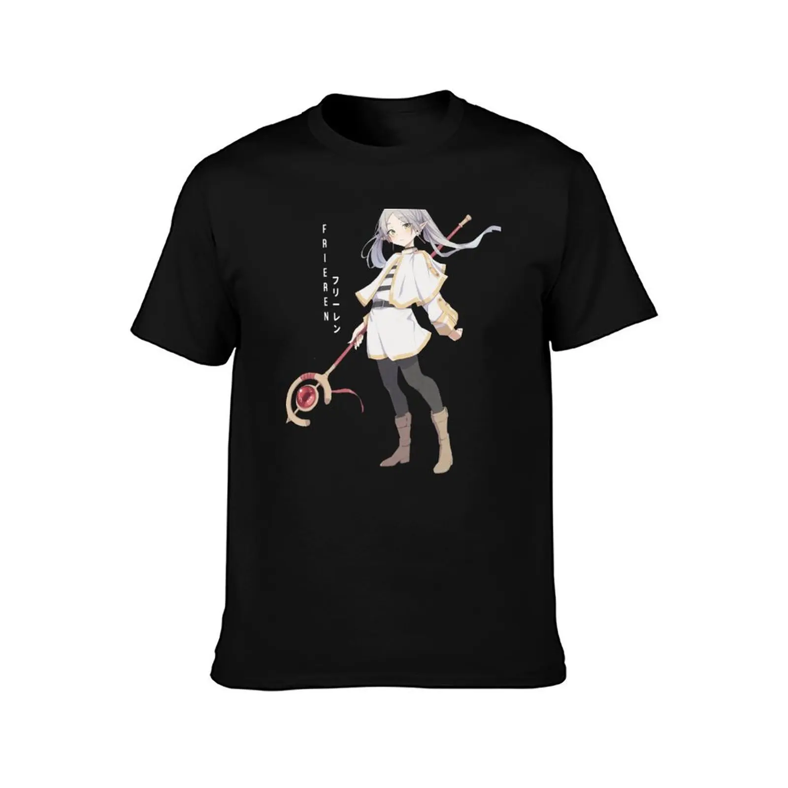 Frieren - Sousou no Frieren T-Shirt Breathable Mesh Panel T-Shirt