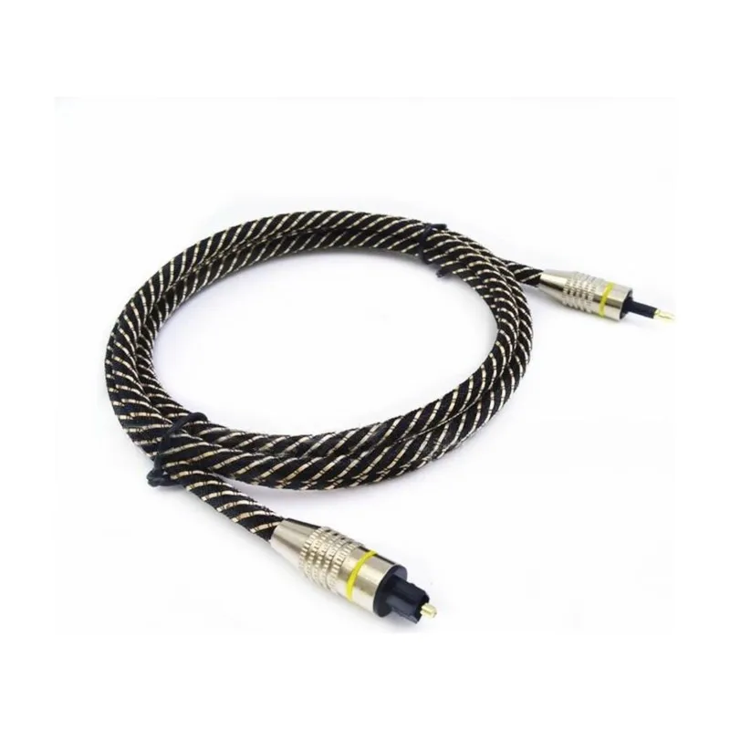 Reliable-Digital Sound Toslink To Mini Toslink Cable For PC TV(5M),Digital Sound Toslink To Mini Toslink Cable For PC TV(5M)-ABD