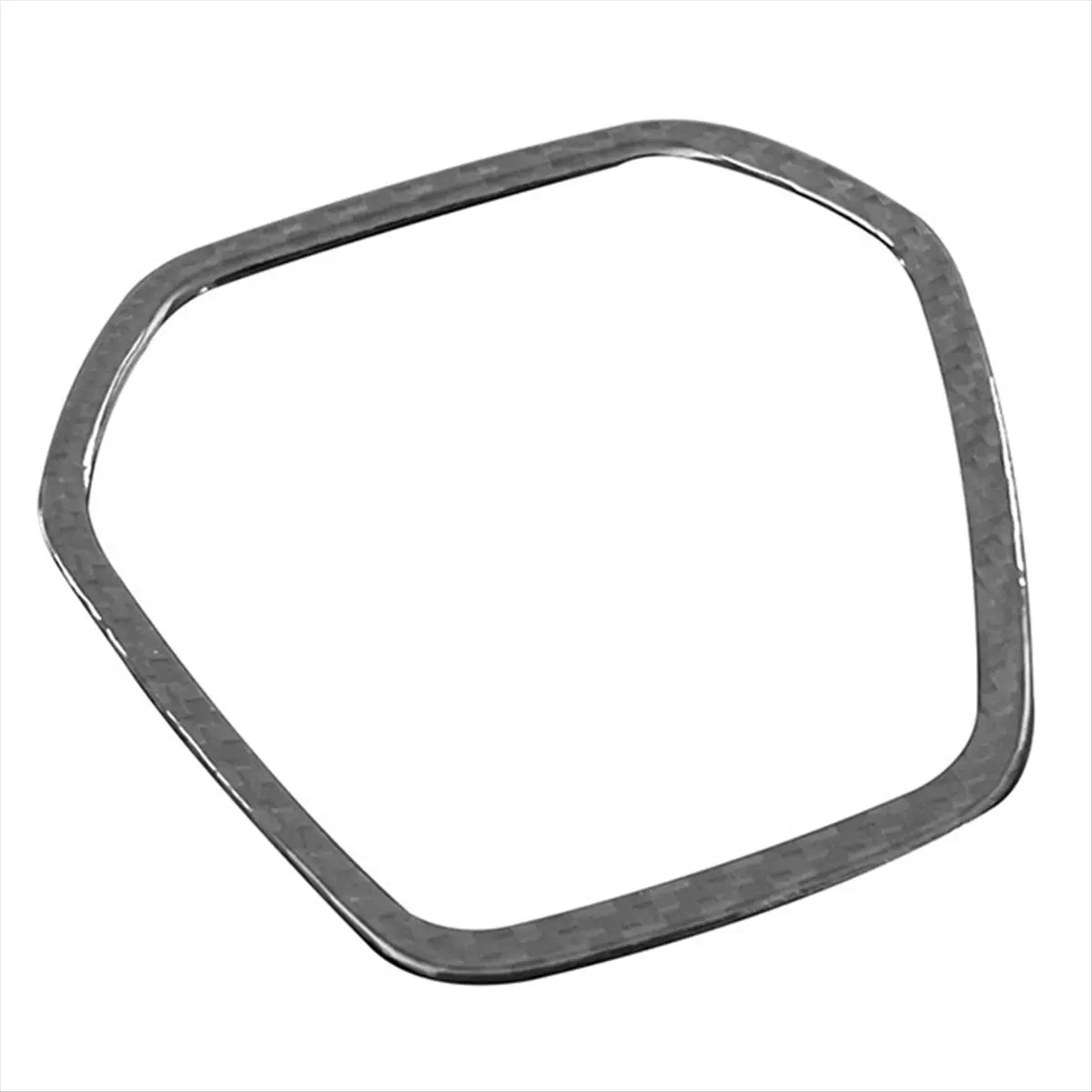 ABQE Car Steering Wheel Decorative Frame Cover Trim Airbag Cover for Chevrolet Corvette C8 20-25 Interior Trim Accessories