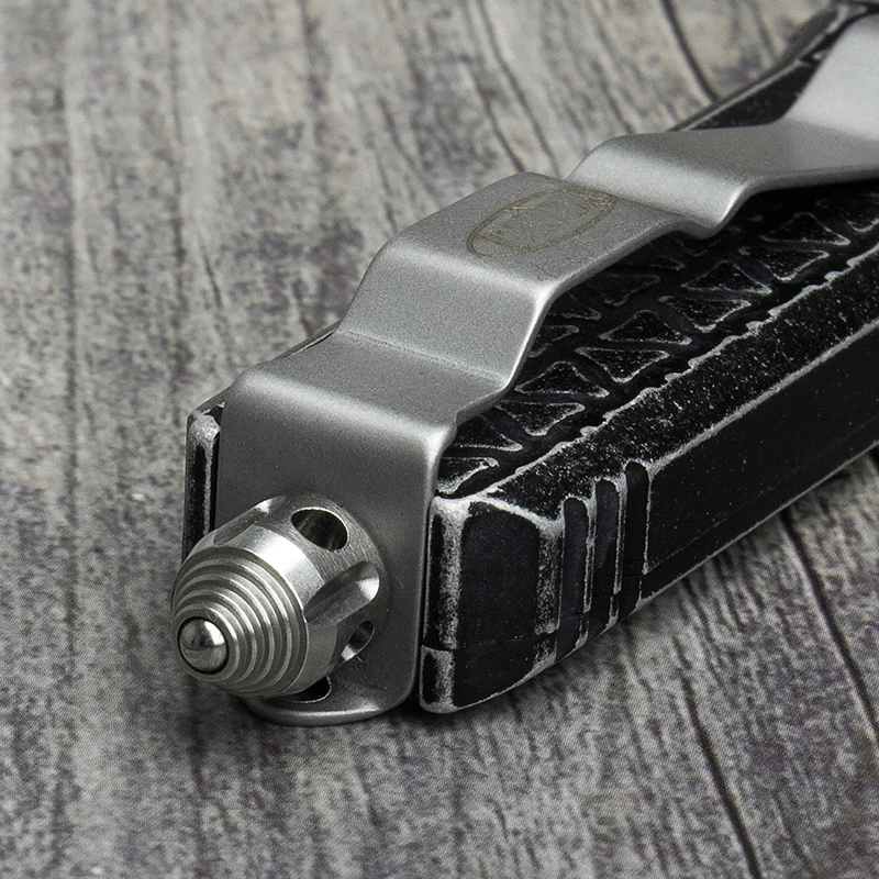 UT Tactical Beard Comb Custom OTF Excellently Designed Stone Washed Aviation Aluminum Handle Pocket Cool EDC Tools