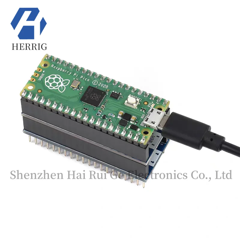 لوح توسيع مستشعر 10 محاور من Raspberry Pi Pico ICM20948 مقياس تسارع ثلاثي المحاور/جيروسكوب/مقياس مغناطيسي