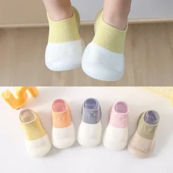 2024 Baby Neugeborenen Schuhe Mode Baby Socken Schuhe Kleinkind First Walker Jungen Mädchen Kleinkind Schuhe Anti-Rutsch-Weich gummis chuh