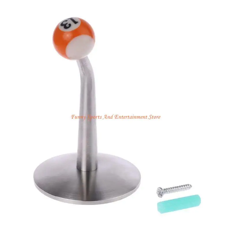 

C4DE Billiard Pool Table Hook Sticker Cloth Hat Rack with Screw Set Cue Acce