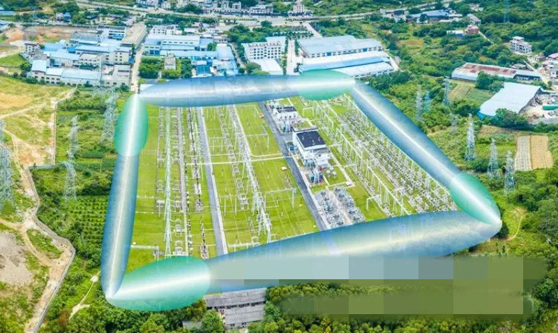 Cerca de micro-ondas com detecção de intrusão, alcance de 500 metros, radar de onda milimétrica, substitui cerca eletrônica, radar de segurança perímetro
