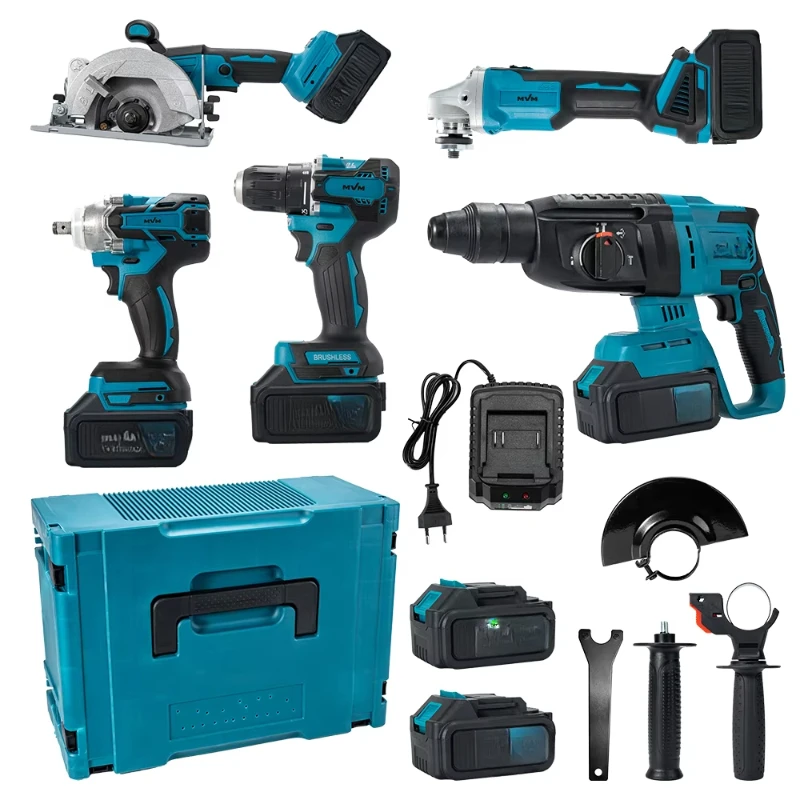 YYHC-Tool Sets Combo Kit Werkzeuge Akku-Bohrmaschinen Hand Tragbarer Schraubendreher
