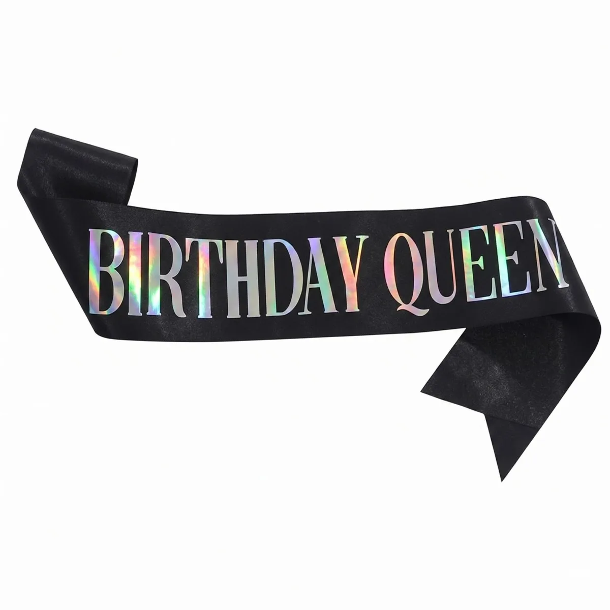 Geburtstagsmädchen Königin Schärpe Band Satin Folie Party Dekorationen Alles Gute zum Geburtstag Partyzubehör für Frauen Mädchen – Detail 5