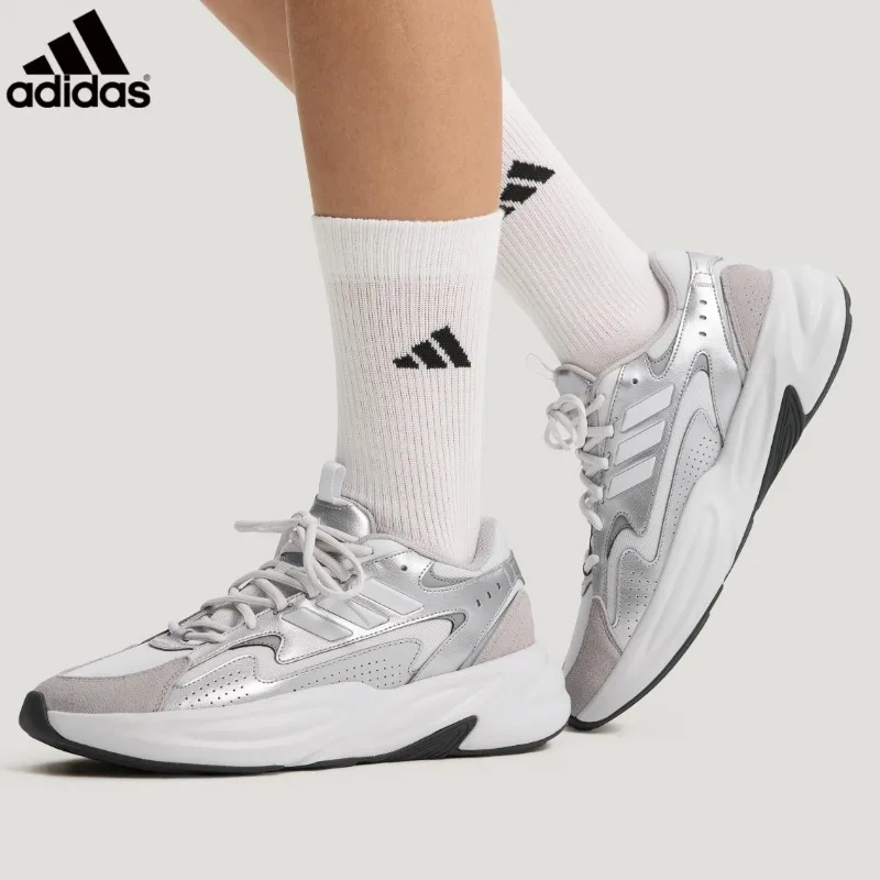Adidas OZWAVE Herren- und Damen-Plateau-Sportschuhe im Dad-Stil KH7958