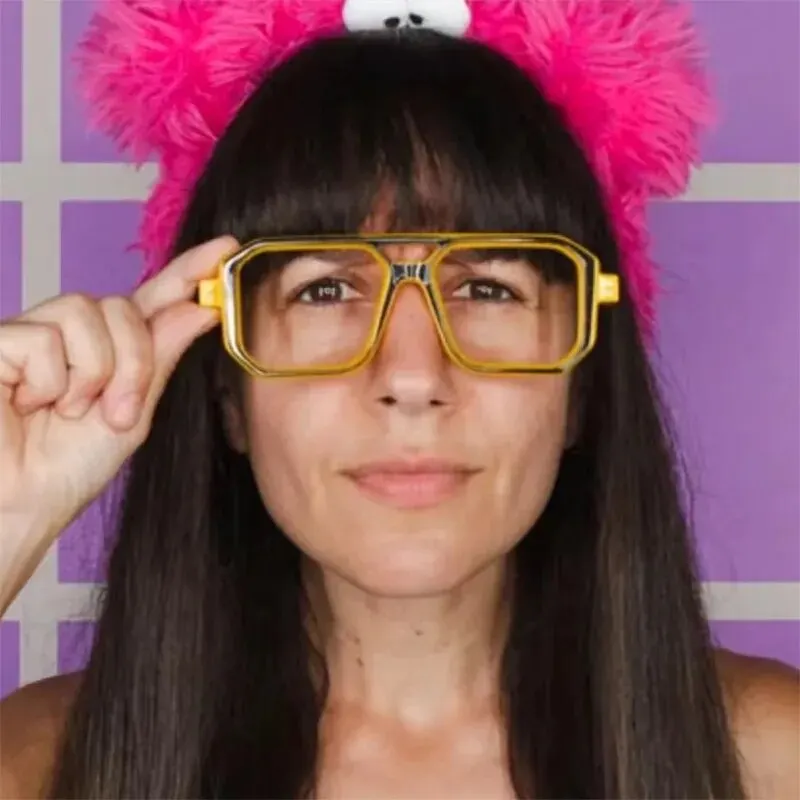 Lässige Sonnenbrille mit doppeltem Träger und Vollrahmen für Männer und Frauen, UV-beständige Sonnenbrille UV400 – Detail 2