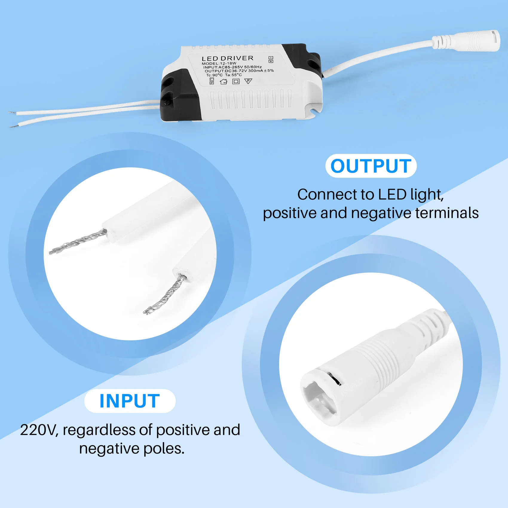 

Y14A 86-265V LED Macht Fahrer