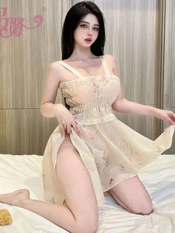 บ้านเซ็กซี่สายคล้อง Sleeping ดอกไม้ไม่สม่ําเสมอ Temptation สายคล้อง PURE Desire ลมโปร่งใสจี้ Elegant Charm 853O