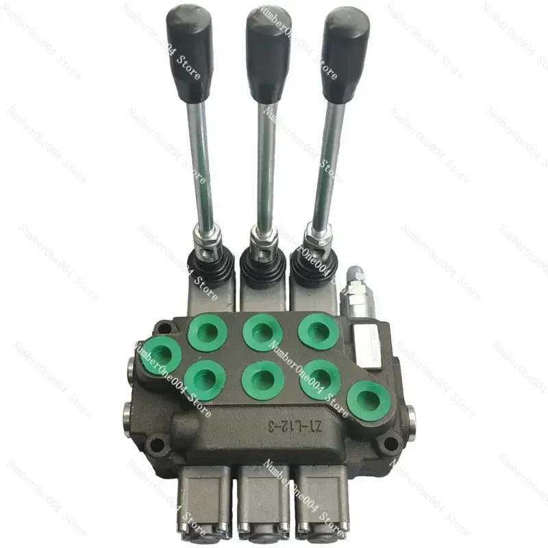 Hydraulic Multi-way Valve Zd102 Manual Reversing  ZT12 Bridge  Distributor Two-way Oil Circuit Switch