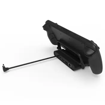 *ONE DAY For Steam Deck Docking Station TV Base Stand 4K Hub Holder Dock USB C to RJ45 Ethernet 60HZ HDMI-Compatible Steam Deck