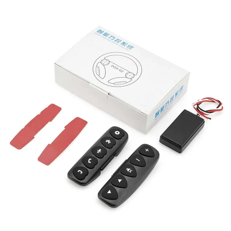 ​10 Keys Wireless Car Steering Wheel Control Button for Car Radio DVD GPS Multimedia Navigation Head Unit Remote Control Button