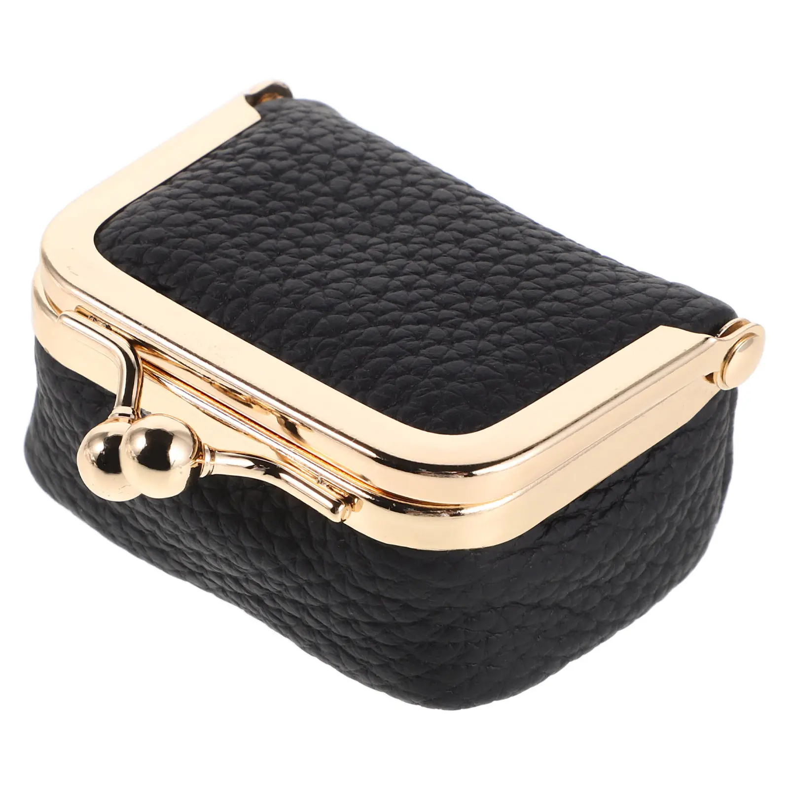 

Mini Vintage Jewelry Box with Kiss Lock Retro Travel Organizer for Rings Earrings Necklaces Small Accessories Portable Jewelry