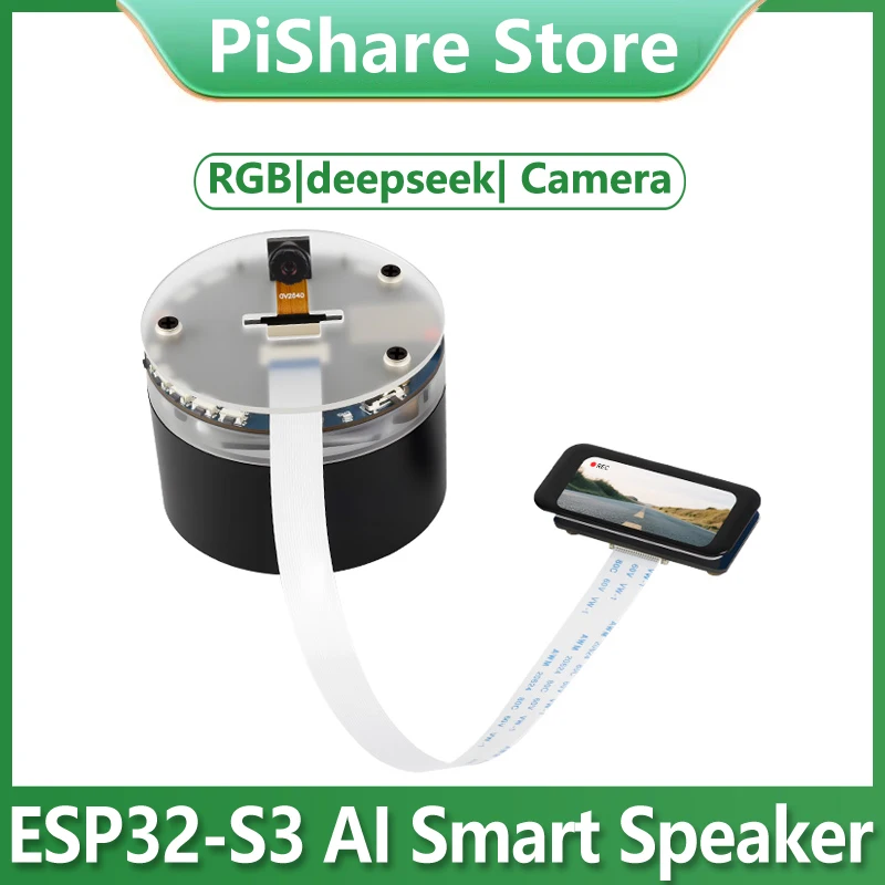 DeepSeek AI Voice Chat ESP32-S3 Box N16R8 Dual Microphones AUDIO Board Support External LCD/Camera AI deepseek