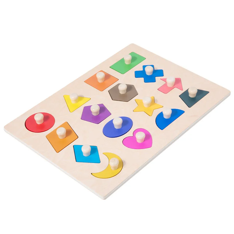 لغز مطابقة الألوان على شكل مغناطيسي من مونتيسوري - لعبة تعليمية للمهارات الحركية الدقيقة للأطفال الصغار من عمر 1-3 سنوات #1