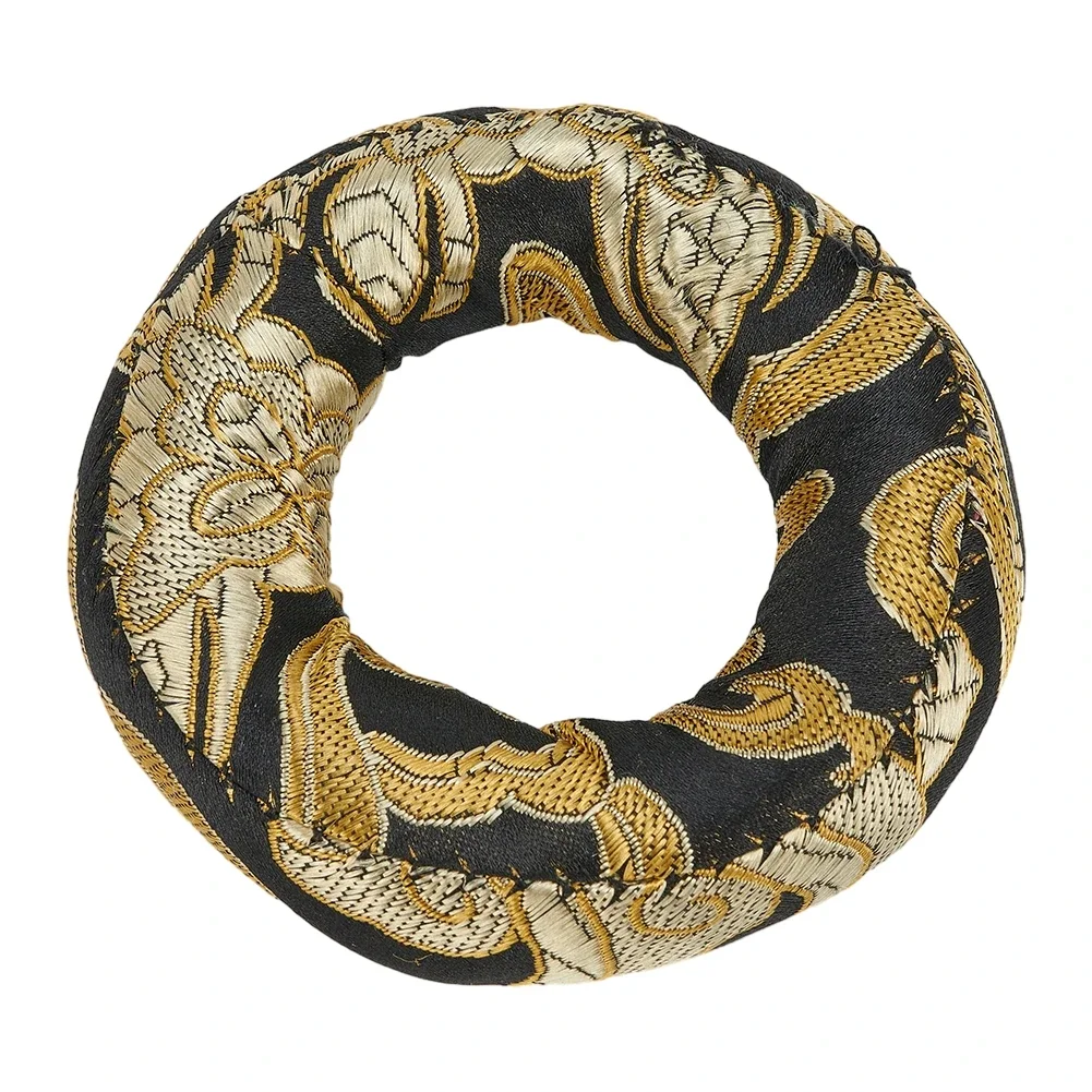 Silk Cushion Pillow Buddha Sound Bowl Pad For Tibetan Singing Bowl  In Nepal Bowl Cushion Embroidered Handcrafts Random Color