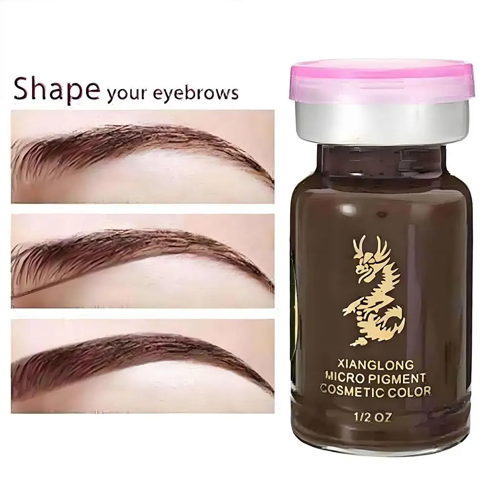 21 Color Microblading Cosmetic Semi Permanent Makeup Pigment Emulsions Eyebrow Lip Liner Tattoo Ink Beauty Supplies