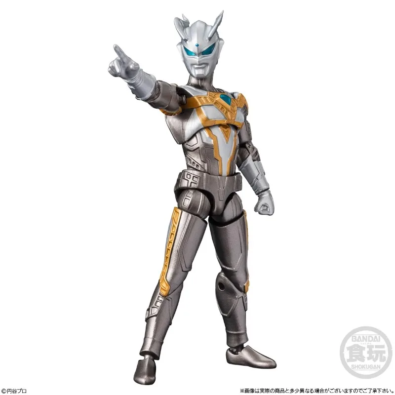 Bandai Original Shokugan Ultraman 9 Anime Figure Ribut Zero Jack Action Figure Toys for Boys Girls Kids Children Birthday Gifts