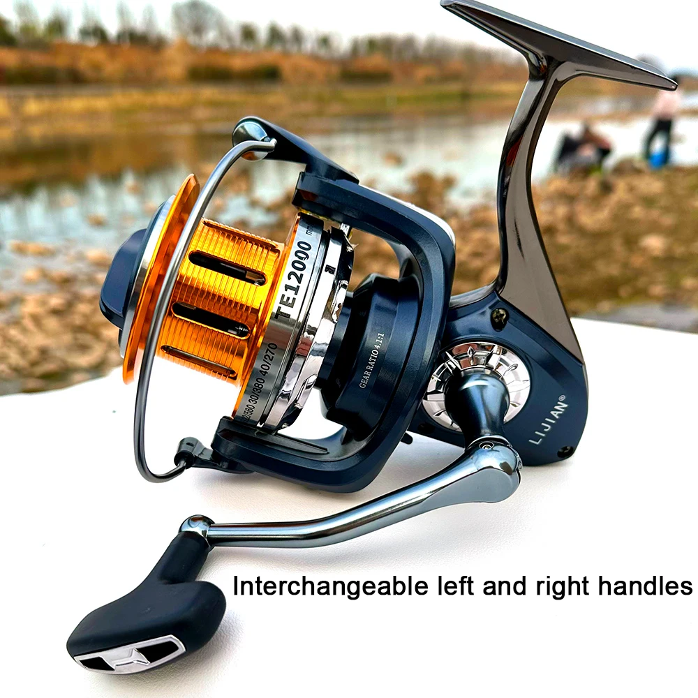 TE12000 10000 9000 Metal Spool Spinning Fishing Reel 25KG Max Drag Power Wheel for Freshwater Saltwater Trolling Surf Fishing - AliExpress 18 TE12000 10000 9000 Metal Spool Spinning Fishing Reel 25KG Max Drag Power Wheel for Freshwater Saltwater Trolling Surf Fishing - AliExpress 18