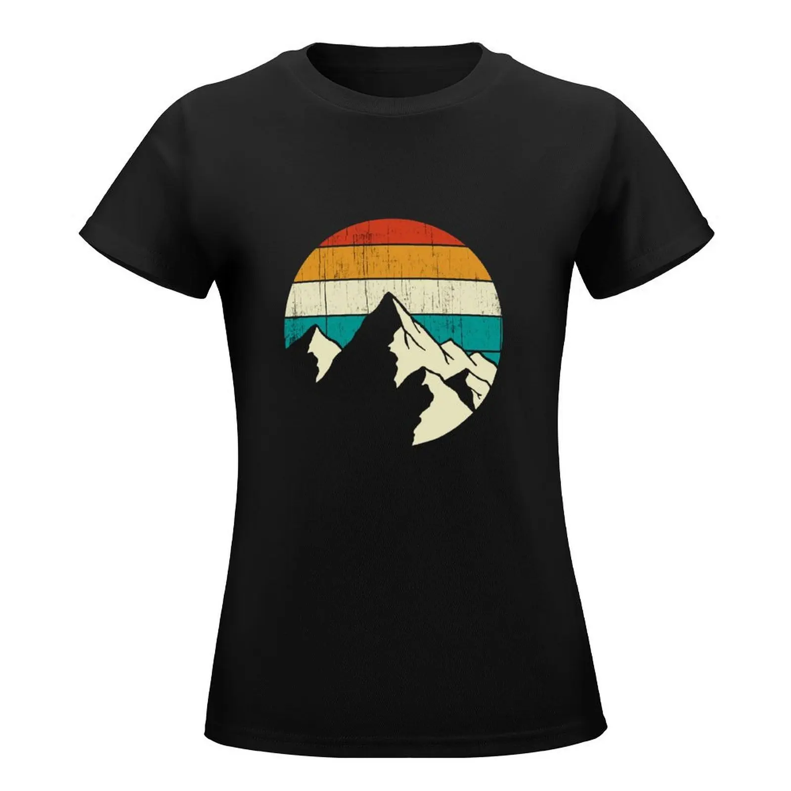 Mountains T-Shirt female aesthetic clothes tshirts for Women