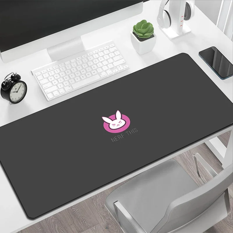 Imagem -06 - Overver d. va Grande Mouse Pad Animes Xxl Mousepad Anime Teclado Gaming Esteiras Deskpad Mesas de Computador Mesa Tapete Playmat Deskmat