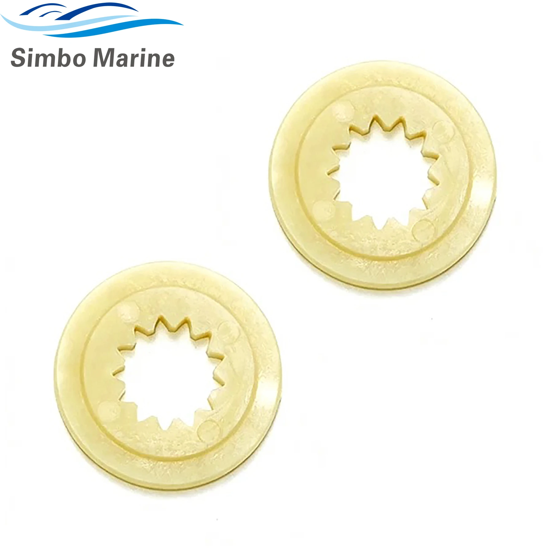 

Compatible with Johnson Evinrude OMC 2.3L 40 To 140 HP Outboard Motors 2 Pcs Propeller Nut Washer Spacer 315810 0315810 18-4228